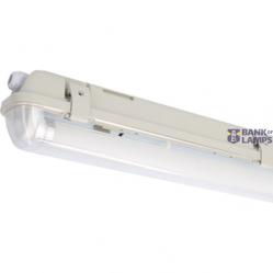 LED TL Luminaire with Tube - 1x7.5W 60cm 1100lm 4000K IP65
