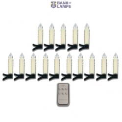 Candle lights - 2400K IP20 3x AAA - X-Mas - 15 Pieces