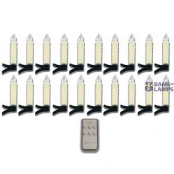 Candle lights - 2400K IP20 3x AAA - X-Mas - 20 Pieces