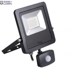 Floodlight LED 30W Driverless 6000K with sens. 300625 SHADA