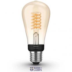 Philips HueW 7W Fil ST64 E27 EUR