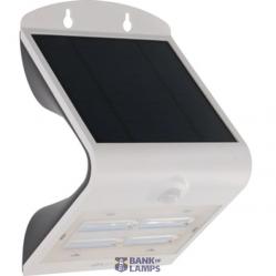Outdoor Solar Light - floodlight  - Tokyo 3.2W 400lm 3000K IP65  - Sensor - White