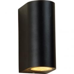 Outdoor Light without Light Source - wall light Santa Barbara - 2xGU10 IP44  - Black