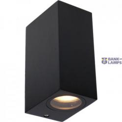 Outdoor Light without Light Source - wall light San Francisco - 2xGU10 IP44  - Black