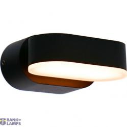 Outdoor Light with Light Source - wall light Madrid - 6W 260lm 2700K IP54  - Black