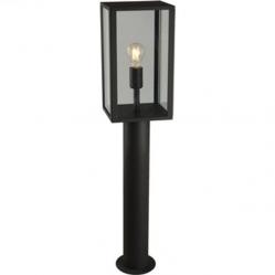 LED outdoor - pole light Amsterdam - 1xE27 IP44  - Black