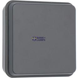 Outdoor Light with Light Source - wall light Berlijn - 12.5W 1200lm 2700K IP54  - Grey