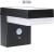Outdoor Solar Light - wall light 3.3W 600lm 2700K IP44  - Sensor - Black