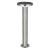 Outdoor Solar Light - pole light  - Porto 6W 600lm 2700K IP44  - Sensor - Stainlesssteel