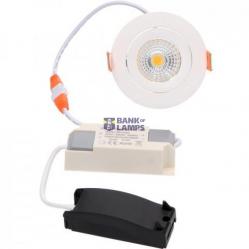 LED Downlight 7W 2700K 450Lm white DIM 800540 SHADA