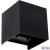 Outdoor Light with Light Source - wall light Amarillo - 5.5W 450lm 2700K IP65  - Black