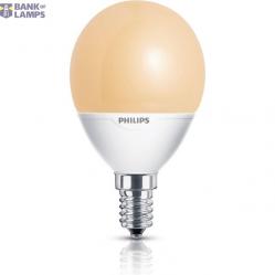 Compact Fluorescent Lamp CFL Bulb Softone E14 8W P45 2200K 330lm FR