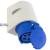 CEE-wall mounted socket 16A 5p 9h IP44