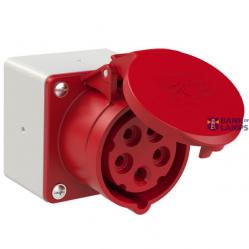 Surface outlet 16A 5p 6h IP44