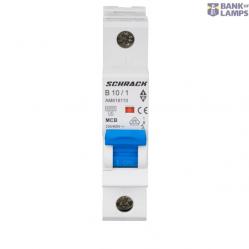 Miniature Circuit Breaker (MCB) AMPARO 6kA, B 10A, 1-pole