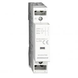 DIN Rail contactor 20A, 2 NO, 230VAC, 1MW, AMPARO