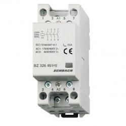 DIN Rail contactor 25A, 4 NO, 230VAC, 2MW, AMPARO