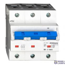 High Current Miniature Circuit Breaker C100/3