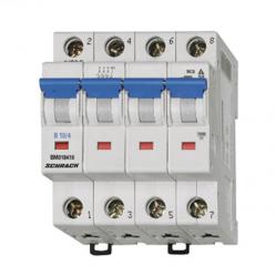 Miniature Circuit Breaker BMS6 B, 63A, 4P, 6kA