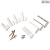 Spare part kit for BK085 wall box (partition and solid wall)
