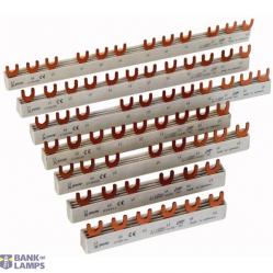 EVG-4PHAS/12MODUL Phase busbar, 4-phases, 10qmm, fork connector, 12SU