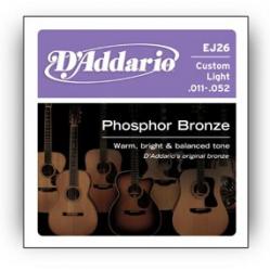 D'Addario EJ26 - acoustic guitar strings (11–52)