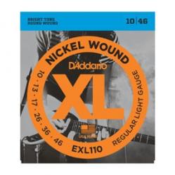 D'Addario EXL110 - electric guitar strings (10–46)