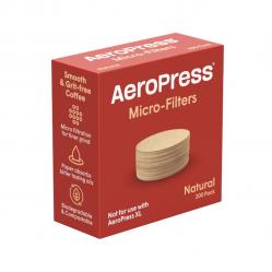 Aeropress paper coffee filters, natural, 200 pieces