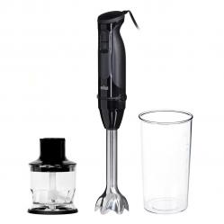 Braun MultiQuick 3 MQ30201M 0.6 L Immersion blender 900 W Black, Satin steel