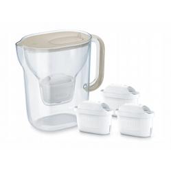 BRITA Style ESSENTIAL XL sand filter jug + 3 x  MX Pro Pure Performance filter