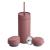 Fellow Carter Move Mug 3-in-1 Travel mug with 3 lids 473 ml Powder Pink
