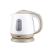 MAESTRO MR-012-BEIGE electric kettle 1 L 1100 W Beige, White