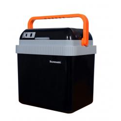 Travel refrigerator Ravanson CS-24S (398 x 430 x 298 mm; 24l; black )