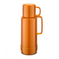 ROTPUNKT Glass thermos capacity 1.0 l, shiny fox (red)
