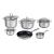 Tefal Duetto+ G732SA56 pan set 10 pc(s)