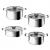 TEFAL Opti Space Cookware Set 8 pcs G7378S55