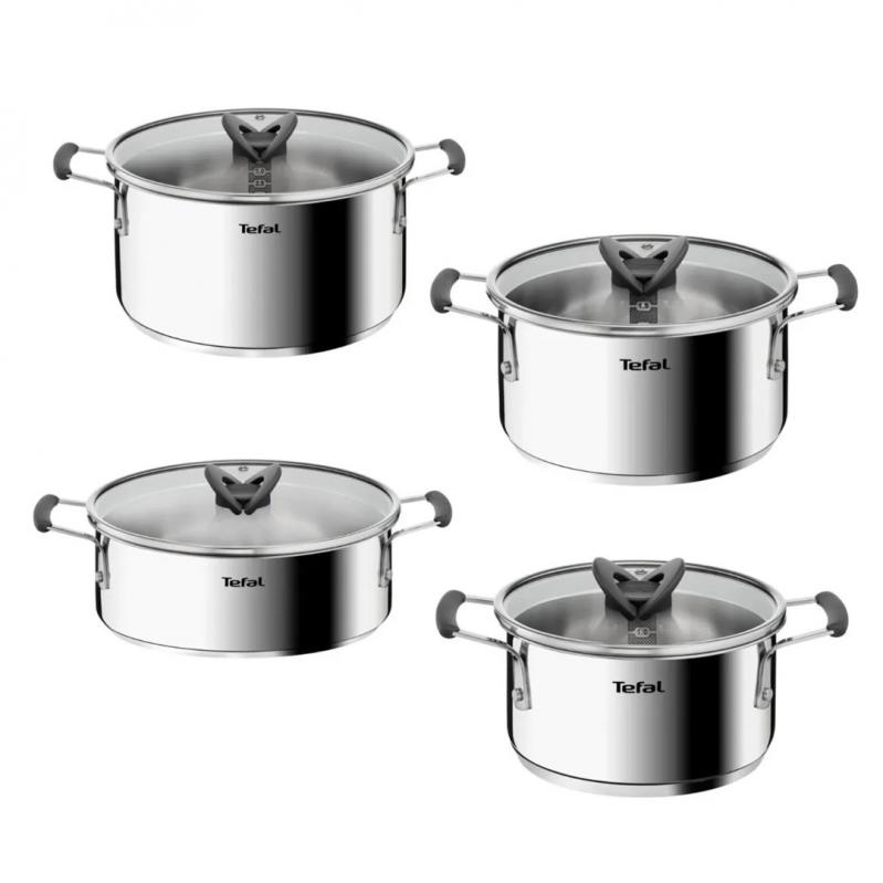 TEFAL Opti Space Cookware Set 8 pcs G7378S55 TEFAL Opti Space Cookware Set 8 pcs G7378S55