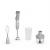 Tefal Quickchef+ HB673B30 blender Immersion blender 1000 W Grey, Stainless steel