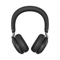 Jabra Evolve2 75 MS Link380c - wireless over-ear headphones with active noise cancellation, black