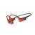 Shokz OpenSwim Pro Red wireless bone conduction headphones