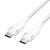 Vention USB-C to C cable, braided, 3A, 480Mbps, 60W, 2m, WH
