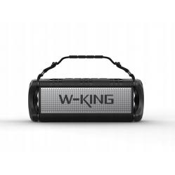 W-KING D8 wireless Bluetooth speaker – black and silver