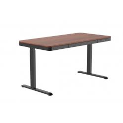 ACTIVEJET desk with electric height adjustment 120x60 ET119S black/walnut