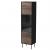 Cama CORTINA display cabinet 53x40x182 black