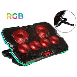 6 FAN VORTEX RGB Laptop Cooling Pad