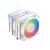 DeepCool AG620 WH ARGB V2 Chipset, Motherboard Air cooler 12 cm White 1 pc(s)