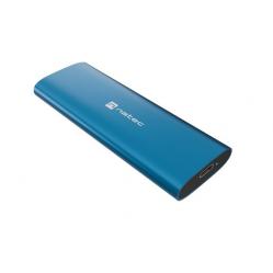 NATEC RHINO M.2 NVME LITE EXTERNAL SSD ENCLOSURE USB-C 3.2 GEN 2 HORIZON BLUE
