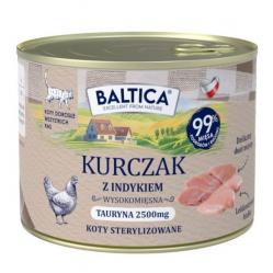 BALTICA Smaki regionów Chicken with turkey - wet cat food - 185g