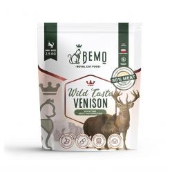 BEMO Cat Wild Taste Venison - dry cat food - 2,5kg