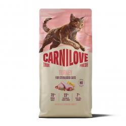 CARNILOVE True Fresh Turkey Sterilised - dry cat food - 400g
